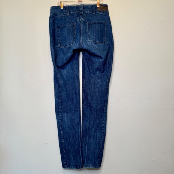 Ronen Chen Denim | Mid Rise VTG Indigo Soft Stretch Skinny Jeans - Picture 3 of 14